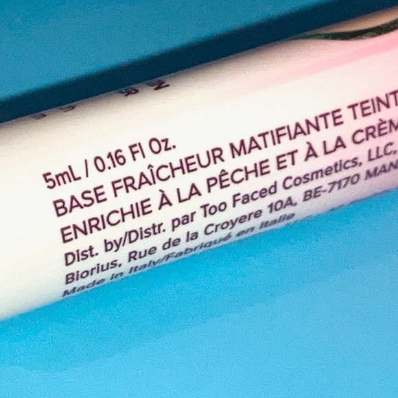 ๐ $14 - Too Faced Primed & Peachy Matte Cooling Skin Perfecting Primer Travel - Picture 8 of 11